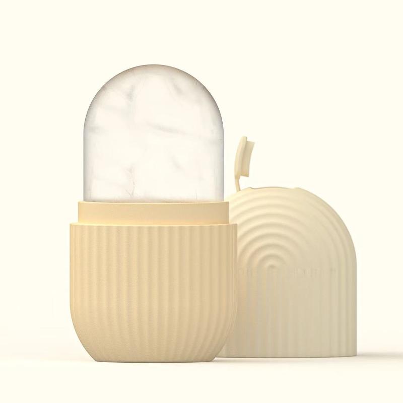Silicone Face Ice Cube Mold Skin Care Tool for Facial Massage Anti Puffiness Home Spa Beauty Routine