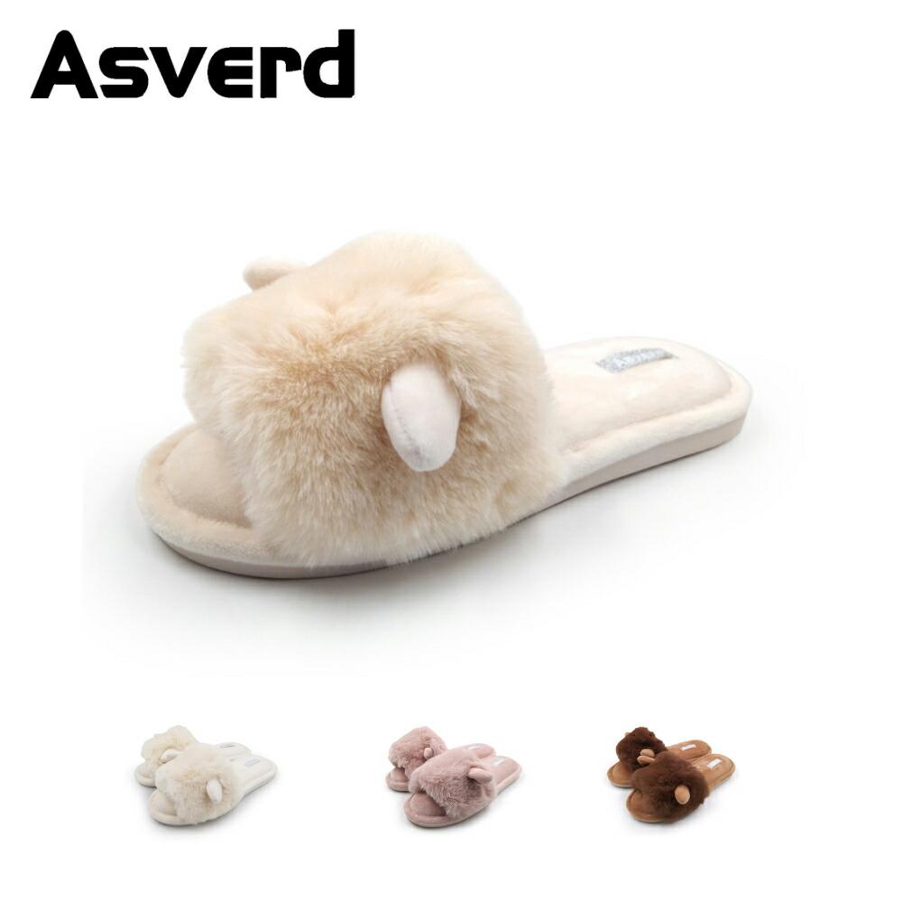 Slippers, Warm, Women s Fur Sandals, Room Shoes, Cute, Winter, Boa Slippers, Fur Slippers, Winter, Fluffy, Warm, Fluffy, Cute, Open Front, Indoor