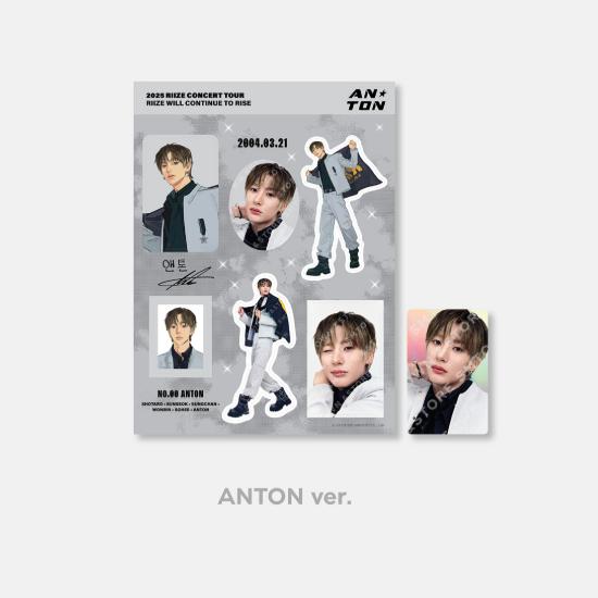 

Попереднє замовлення 2025 Концертний тур RIIZE RIIZING LOUD у Сеулі Знімна наліпка ANTON