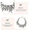 European & American Retro Design Women's Clavicle Necklace
