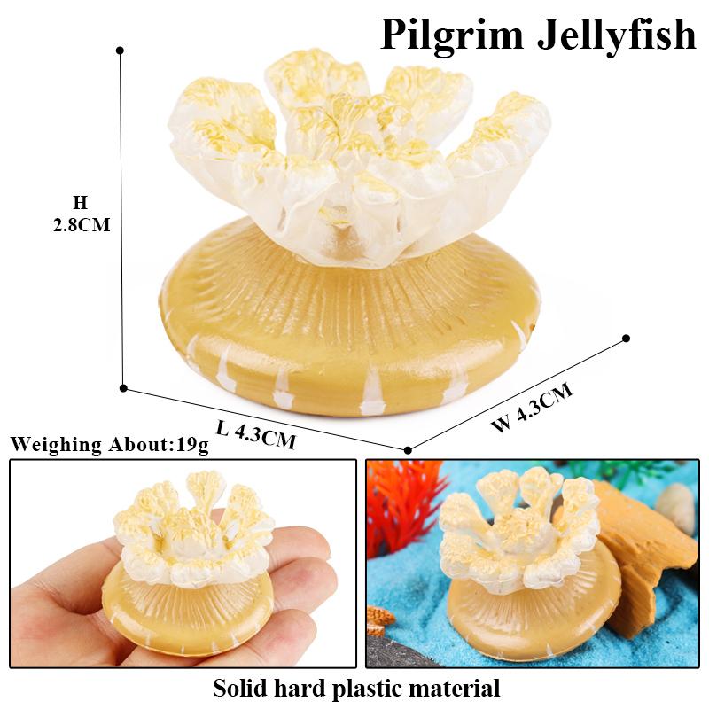 Oenux Sea Life Animals Coral Octopus Nautiloidea Crab Starfish Ocean Model Action Figures Educational Collection Toy Kid Gift
