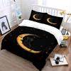 Moon, Stars, and Cat. Bedding Sets Duvet Cover Sets Duvet Covers Pillowcases(1 * Duvet Cover 2 * Pillowcases Without Duvet Insert)