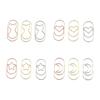56Pcs Decorative Heart Shape Paper Clips Gold Metal Stationery for Organizing Documents Cards Gift Giving Essential