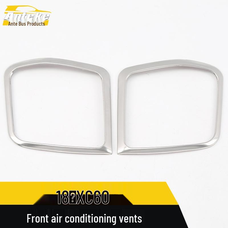 XC60 Air Vent Trim for 18 Models: Front Row & Center Console Decor