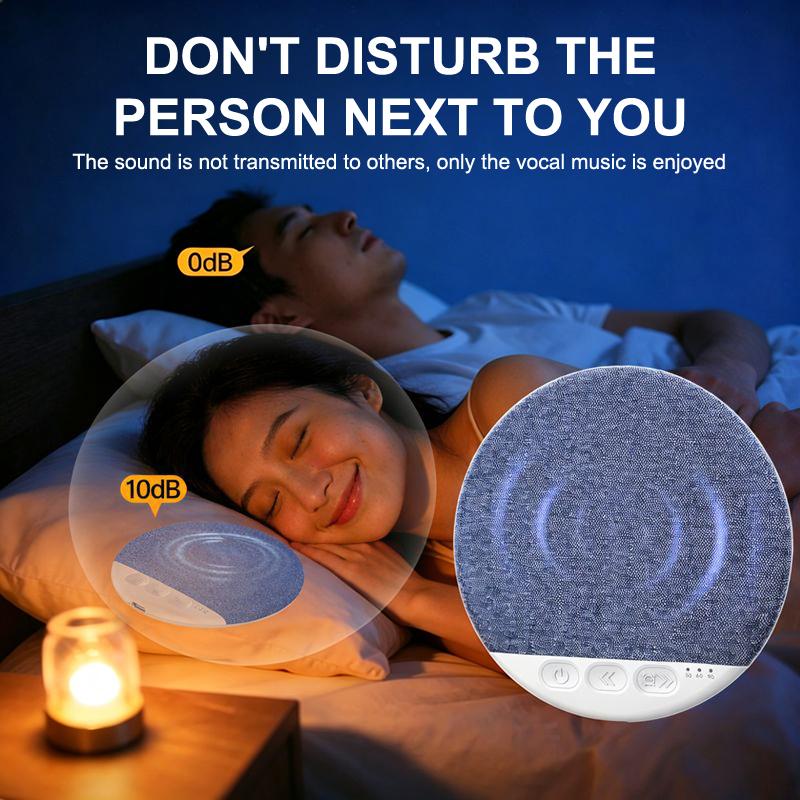 Sleeping Bluetooth Speaker With Built In White Noise And Low Volume Perfect For Night Rest Audiobook Podcast Listening