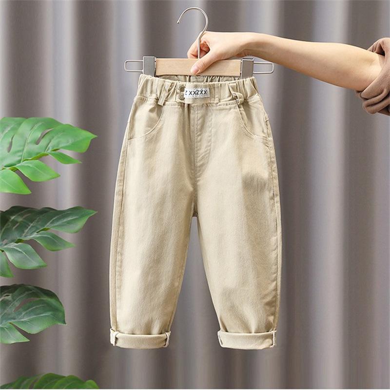 Frühlings- und Herbst-Jungen-Koreanische Baumwolle Freizeit- und Sporthosen