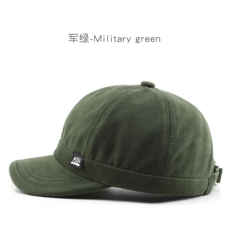 Short Brim Baseball Cap Cotton Men Women Soft Vintage Dad Hat Adjustable Trucker Style Low Profile Cap