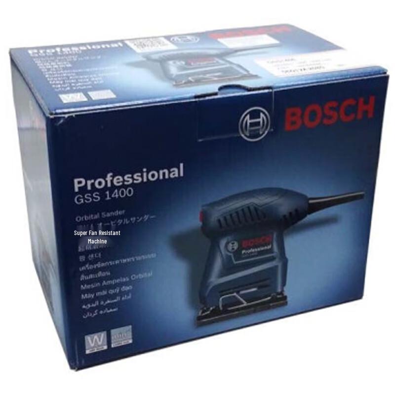 Bosch GSS 1400 Flat Sander CN plug (adapter included)