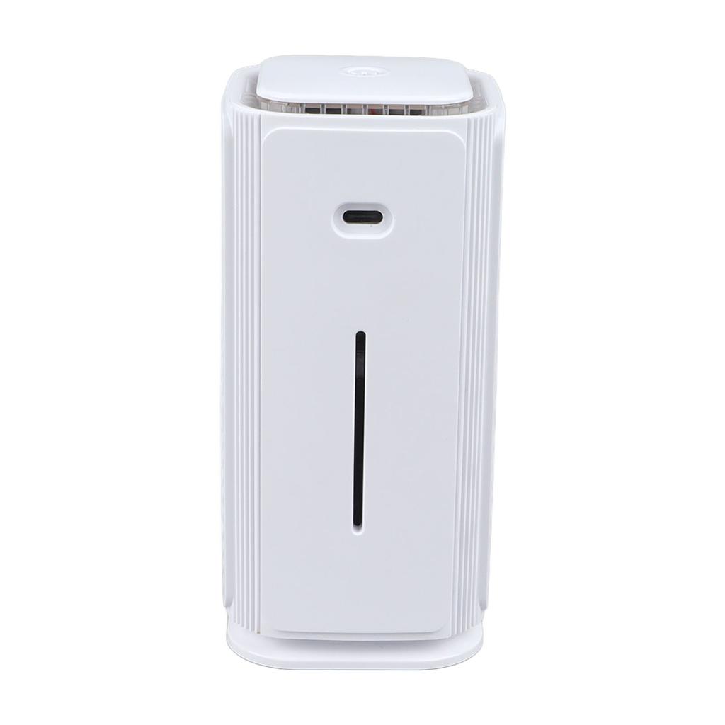 White Air Purifier Negative Ion Car Air Purifier Triple Filter Screen Car Compact Anion Purifier