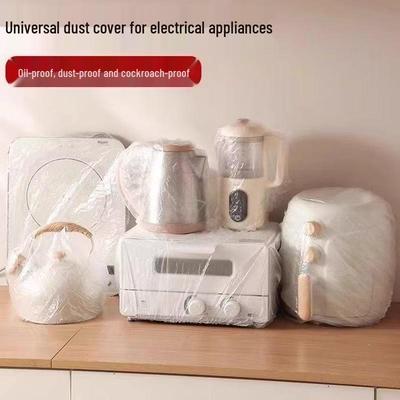 Thick Transparent Cling Film Dust Cover for Kitchen Appliances