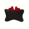 1pc Car Creative Bow Style, Comfortable and Soft Single Seat Headrest and Single Bow Shoulder Protector, Choose According to Your Preference