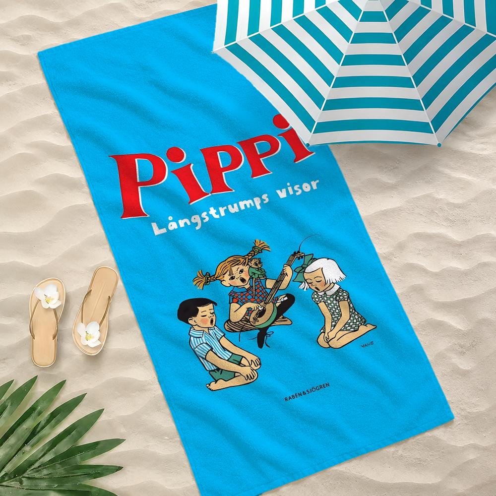Book Pippi Longstocking Towel Towel Beach Towel Oversized Quick Dry Towel Absorbent Soft Swim BeachTowels for Men Women