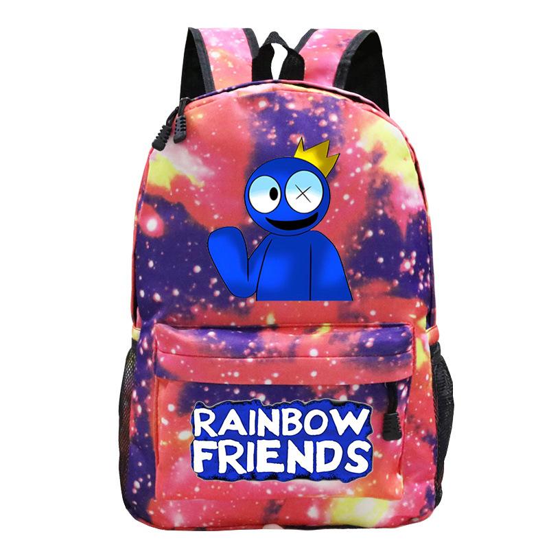 Game merchandise Cartoon print Junior high school student High school bag Outdoor leisure travel Backpack