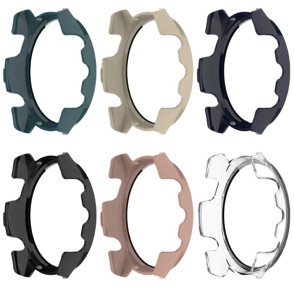 Full Protective Case For Garmin Forerunner 165 Screen Protector Case Forerunner165 Music Cover PC 2in1 Shell+tempered Glass Film