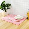 Kitchen Countertop Dish Drying Mat for Cookware, Cups, and Dining Table Placemat