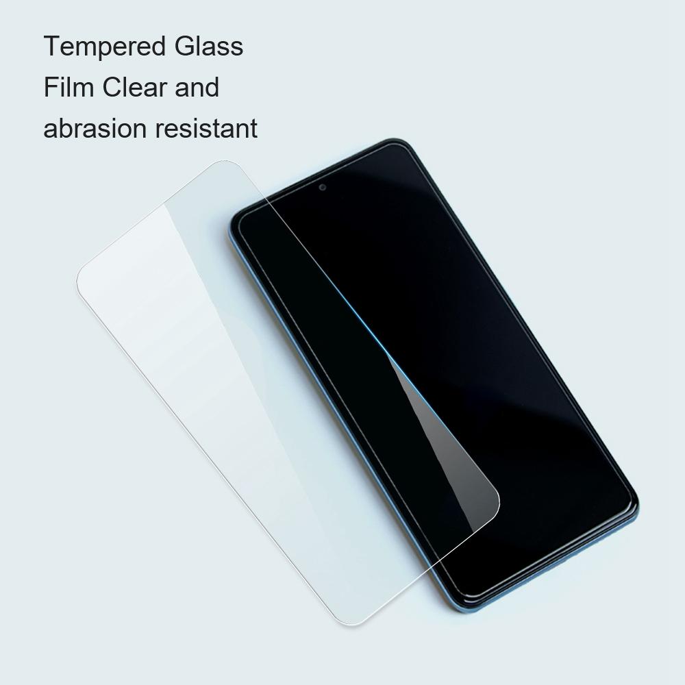 AMORUS For Xiaomi 12 Lite 5G Anti-explosion Protective Film 9H Hardness High Aluminum-silicon Glass Phone Screen Protector with 2.5D Arc Edge