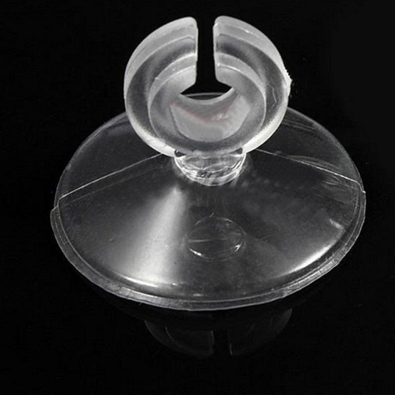 10-100pcs Aquarium Suction Cup Air Tube Holder Sucker for Fish Tank Pump Oxygen Air Tube Fixing Clip Line Pipe Tube Wire Holder