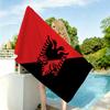 Nazione A-Bandiera dell'Albania Asciugamano Asciugatura Asciugamano da Bagno Applicabile a Nuoto Leggero Campeggio Yoga Spiaggia Fuori