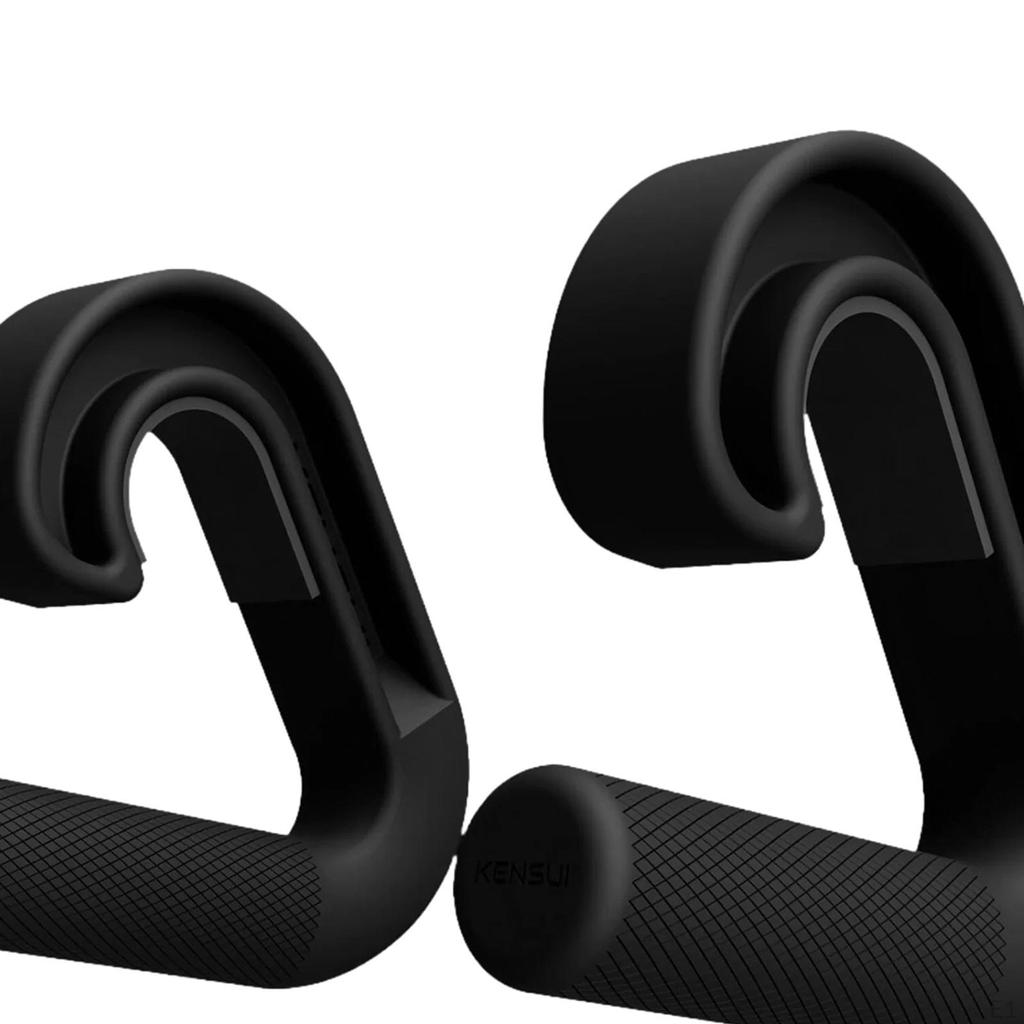 2 Stück Klimmzugstangengriffe Maschinengriffe, abgewinkelte Griffe nach unten für das Training zu Hause