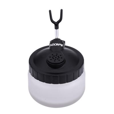 Aerografo Pintar limpiador Pote Vidrio Titular Jar Botella 5 Filtros