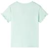 T-shirt enfants menthe clair 92/104/116/128/140
