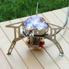 5800w Portable Gas Stove With Piezoelectric Ignition &amp; Fuel Tank Adapter Outdoor Camping Backpacking Burner Cooker