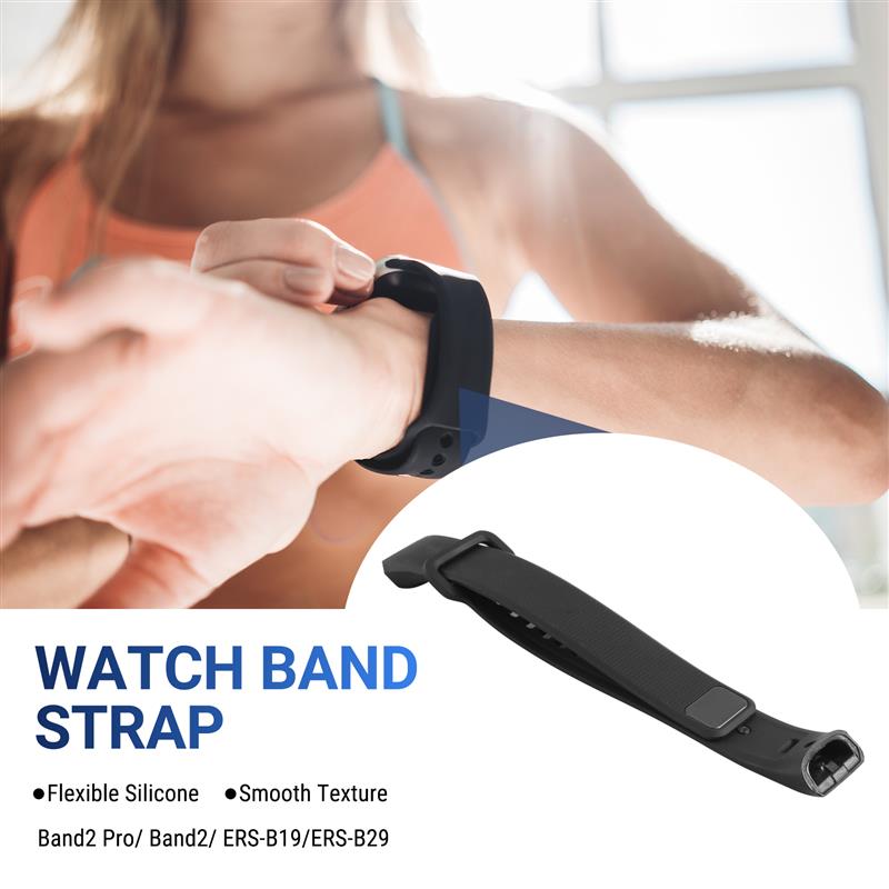 Smart-Silicone Watch Band Bracelet Strap For HUAWEI Band2 Pro/ Band2/ ERS-B19/ERS-B29 Smartwatch Accessories Watch Strap Wristba 3