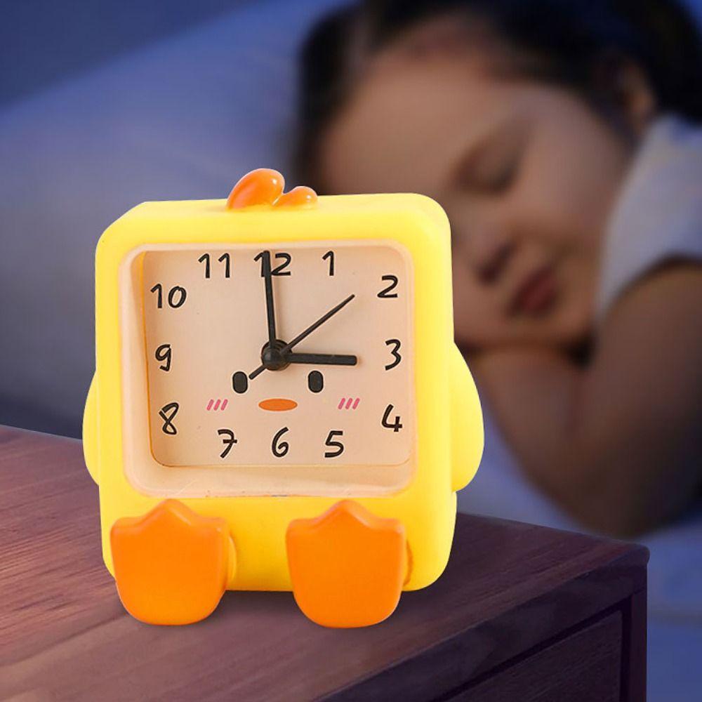 Anti-slip Cartoon Children's Alarm Clock Multi-functional Cell Phone Bracket  Desk Decor