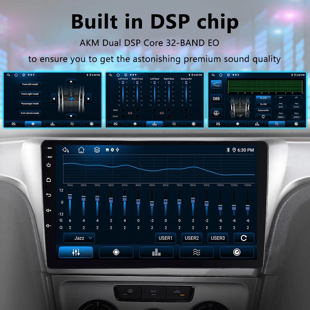 9 Inch Car Radio Universal Multimedia Player 8 Core Carplay Android Auto 4G Stereo 2 Din Android Head Unit