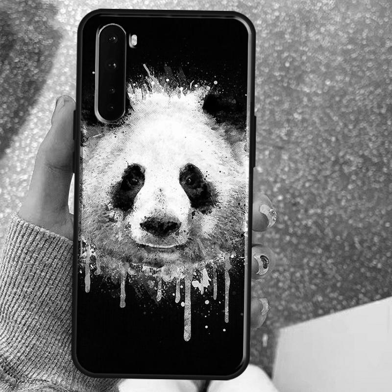 

Cartoon Cute Panda Bear Case For OnePlus 13T 10T 8T 10 Pro 15 13 12 11 15R 13R 12R Nord CE 5 2 3 4 Lite N20 N30 Coque OnePlus Nord CE4
