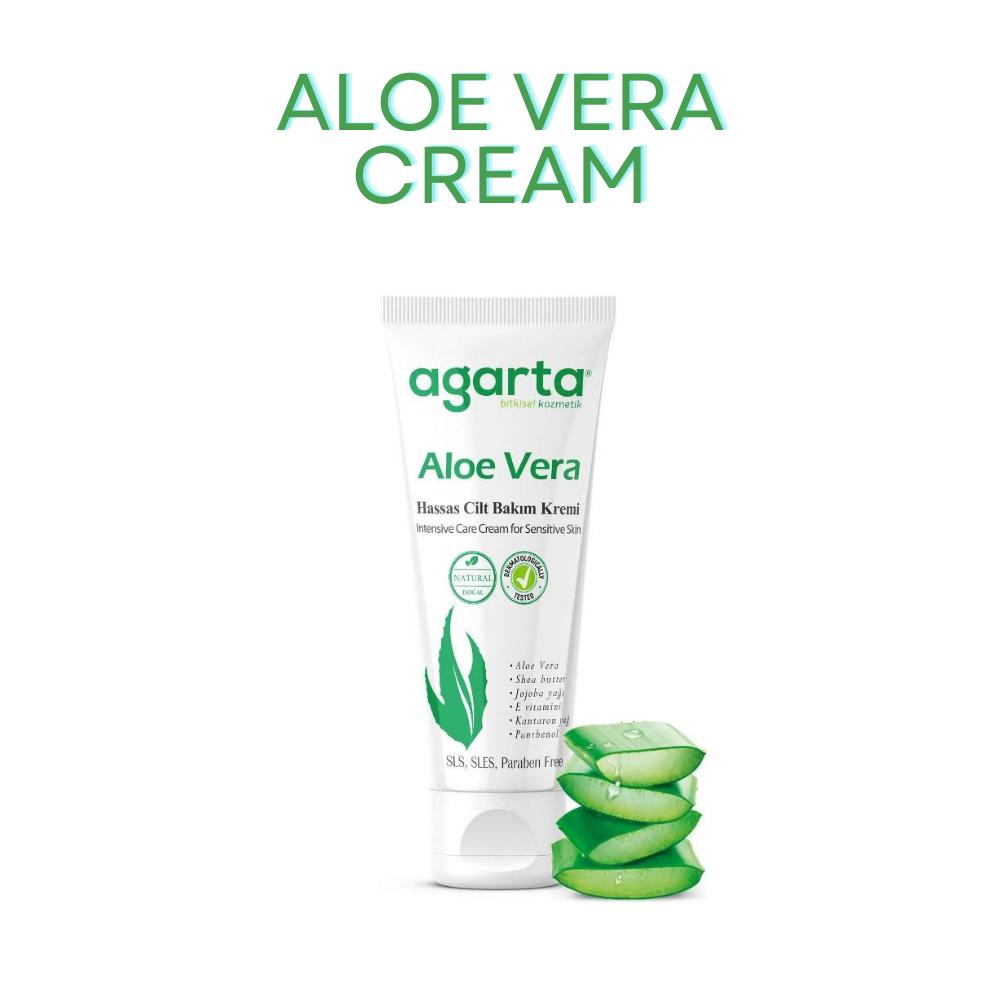 

Натуральный увлажняющий крем для кожи с алоэ вера 75 мл 1* 75 ml