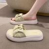 Thick-soled Slippers Women Wear New Non-slip Fairy Style Home Indoor Muffin Beach Sandals Ins