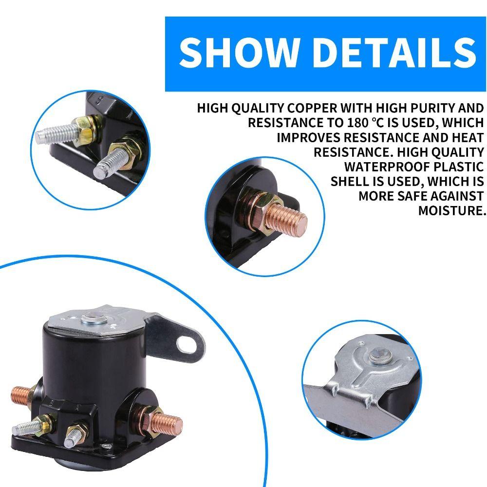 1pcs Metal Heavy Duty 12V Starter Solenoid Relay  Fit for Lincoln