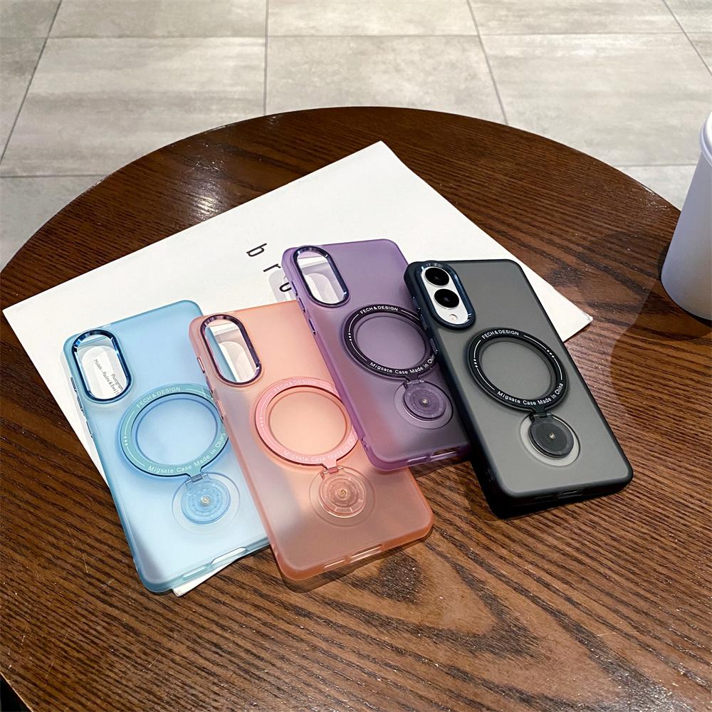 For Samsung Galaxy S25 Edge Case Compatible with MagSafe Kickstand TPU+PC Phone Back Cover