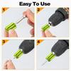 5Pcs Magnetic Bit Metal Magnetizer Screw Hexagonal Shank Base For Screwdriver Workshop Home Improvement