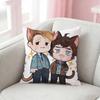 H-Hannibals And Will Pillow Case Cushion Cover Throw Pillow Case For Car Sofa