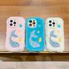 Autumn and Winter Plush Whale Mobile Phone Case Is Suitable for Apple 16PROMAX Trend 14 Fine Hole 15 Lens Holder 11