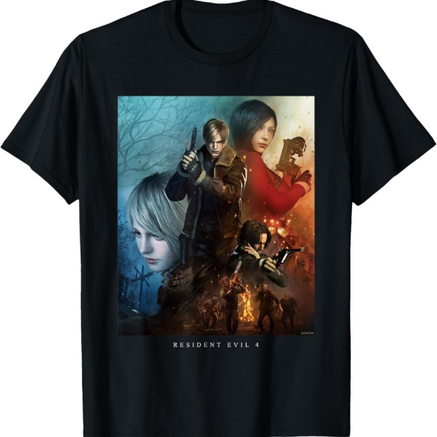 

RESIDENT EVIL 4 GOLD EDITION T-Shirt XXXXXL чорний
