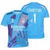 COURTOIS Real Kinderfußballtrikot blau Sport-T-SHIRT COURTOIS Real 134 Kinderfußballtrikot blau Sport-T-SHIRT