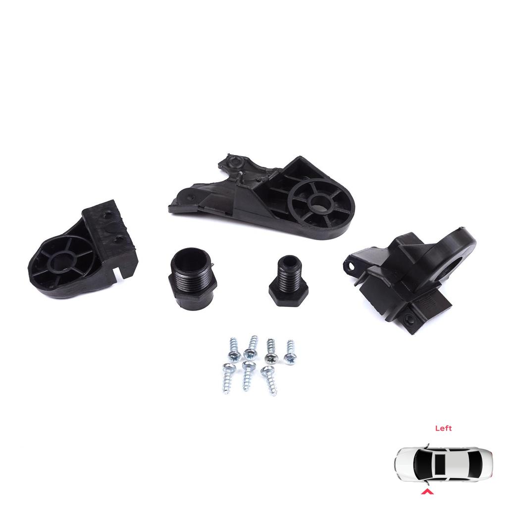 BHL580-1 Headlight Holder Mount Repair Bracket Tab Set Left Side for Mercedes C Class W205 C205 S205 A205 2013-2023 A2058200514