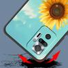 Beautiful Yellow Sunflower Phone Case For Xiaomi Redmi Note 14 13 5G 10 11 12 Pro Plus 4G 14C 13C 12C 10C Black Cover