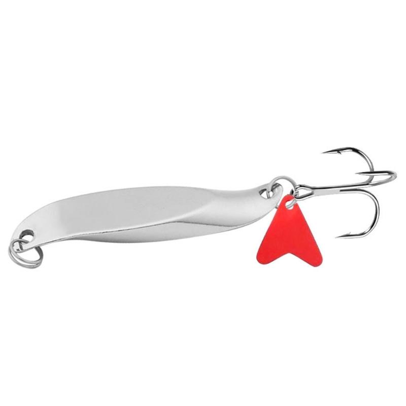 Spinner Baits Fishing Spoons Metal Lures Hard Fishing Lures with Hook for Trout Fishing Tackle Trolling Sequins Baits