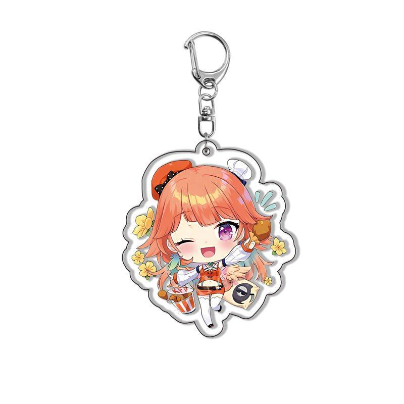 Figurine Anime Hololive Vtuber Cosplay Breloc Acrilic Hoshimachi Suisei Gawr Gura Nanashi Mumei Breloc Fani Decorație Cadouri