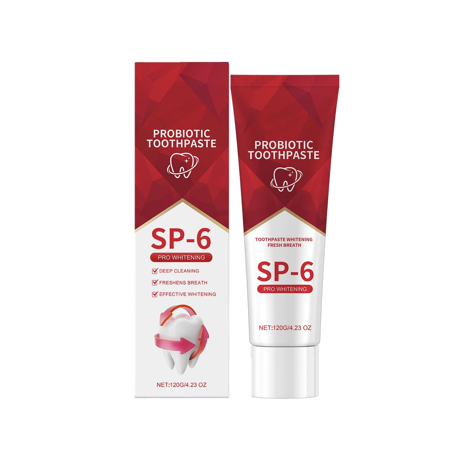 

Пробиотическая зубная паста для очистки от запахов и грязи, заботы о гигиене зубов и ежедневного ухода за зубами One Size красный