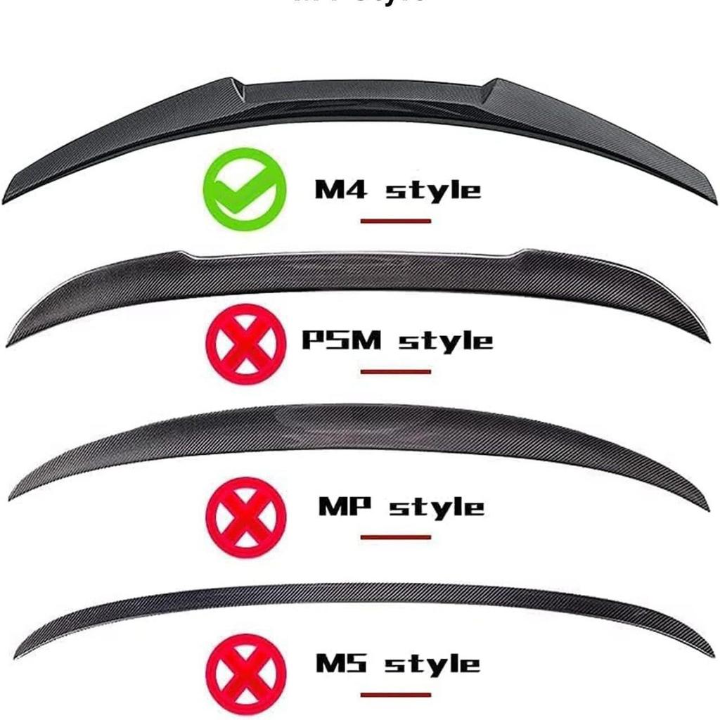 BMW 3 Series E92/E93 (07-13) Rear Spoiler Mod, M3 MP Blade 320i, No Drilling Needed