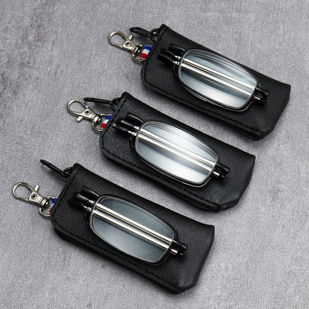 2pcs Men & Women - Foldable, +1.0 To +4.0 Strength, Oval Frame, Lightweight & Stylish Design, Perfect for Reading, Travel