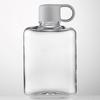 Garrafa de Água Quadrada Criativa em Tritan - Copo de Plástico Durável, Portátil e à Prova de Quedas para Beber Diretamente. Presente Perfeito do Tamanho de um Bolso!