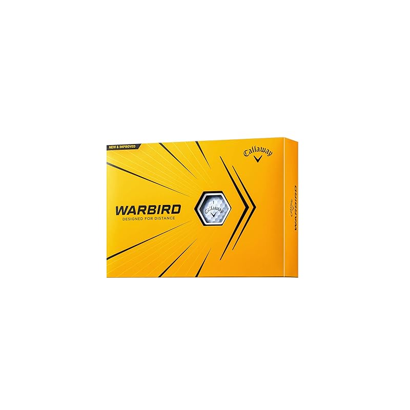

callaway (Callaway) golf ball WARBIRD 2021 1 dozen (12 pieces) 2 pieces white