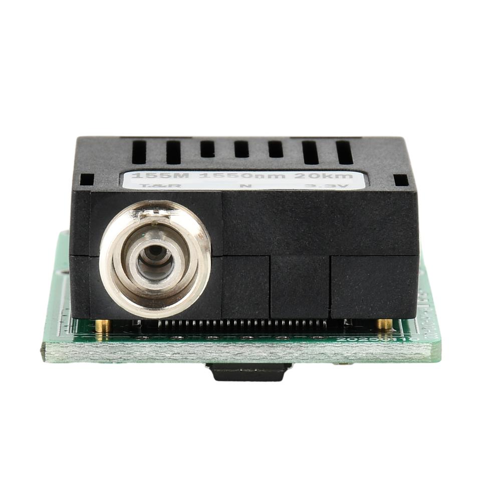 TTL Optical Transceiver Module DC5.5-26V UAV FC RX/TX/AV/VCC/GND Interface 1 Channel Optical End to Optical Fiber Signal Process