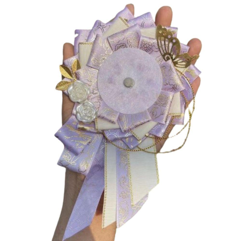 

Cosplay Decorate Pins Display Base Lightweight Backpack Ornament Badge Organizers светло-фиолетовый